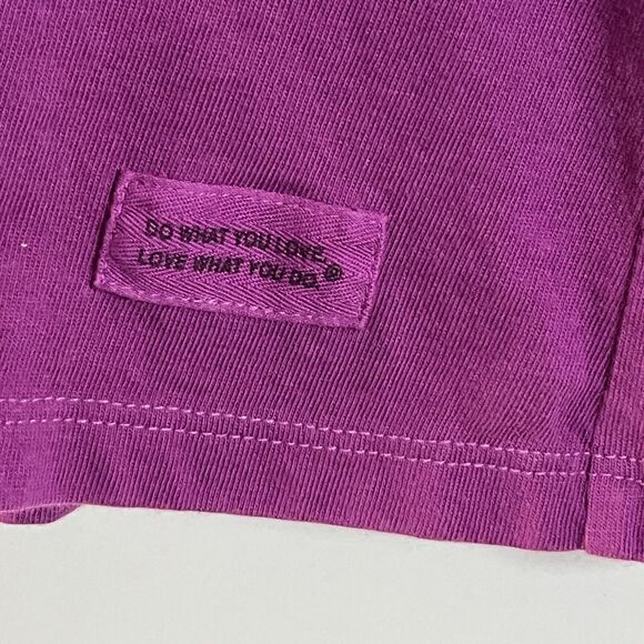 Life Is Good Crusher Tee Medium Eat Drink Be Merry Spell Out Gorpcore Outdoors - Picture 6 of 10